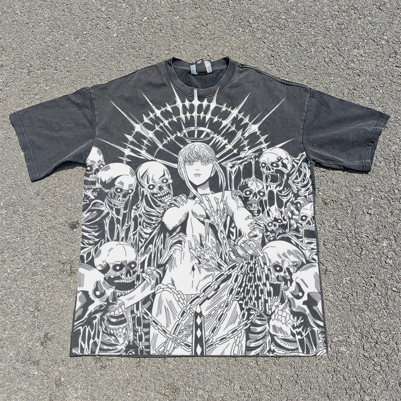 Halo Skeleton Chains All Over Print