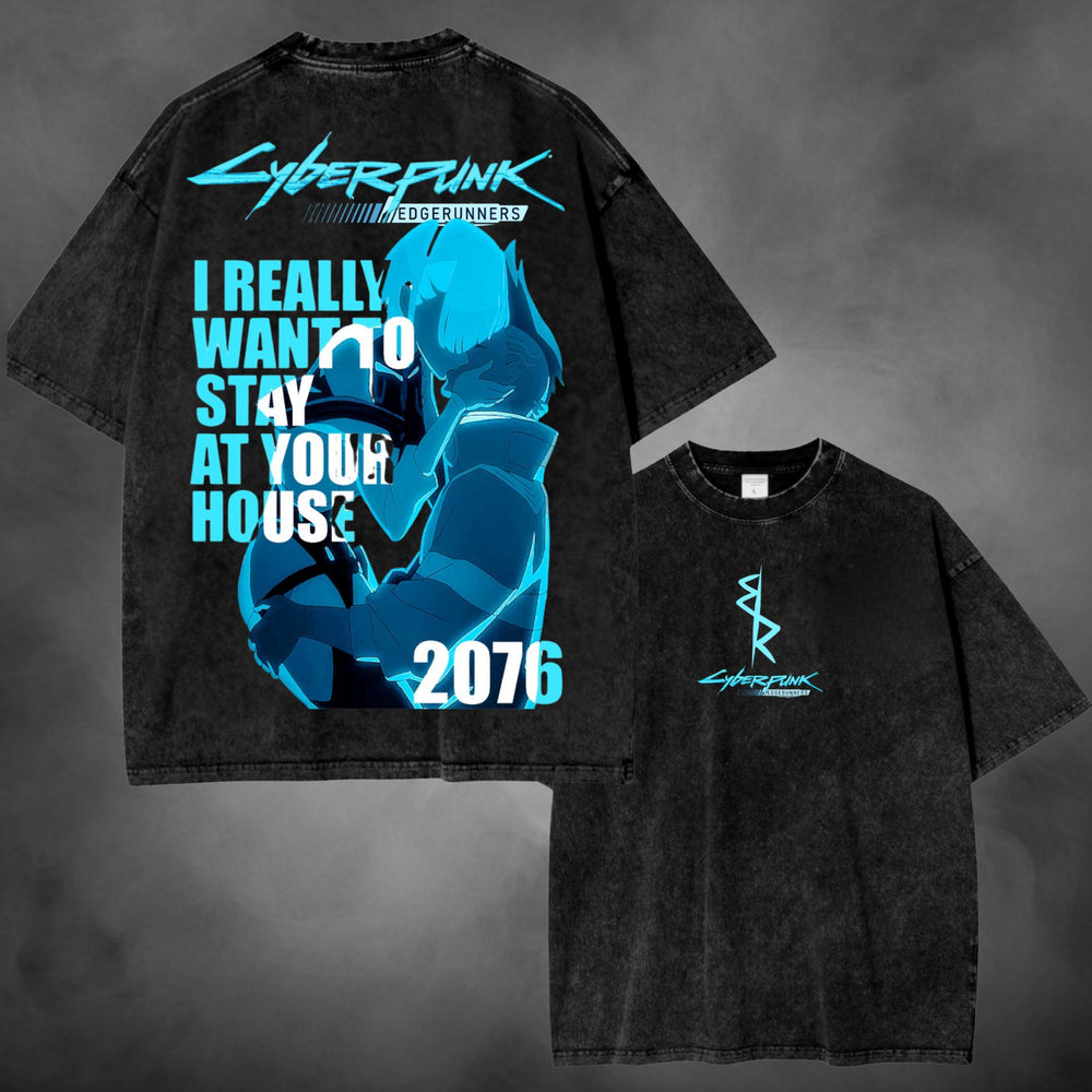 Stay Blue V1 front and back