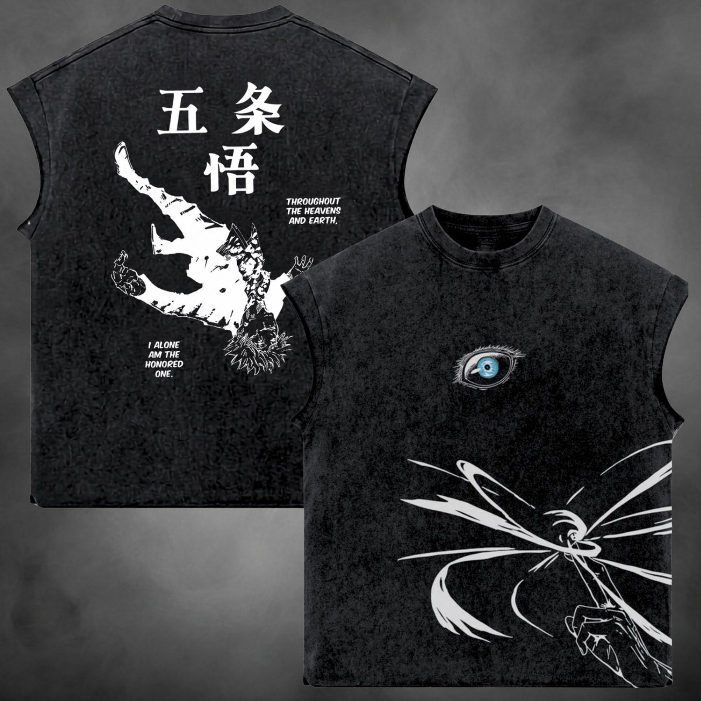 Honored One Tank V1 front and back