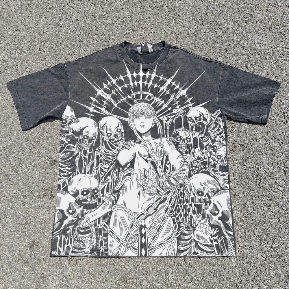 Halo Skeleton Chains All Over Print