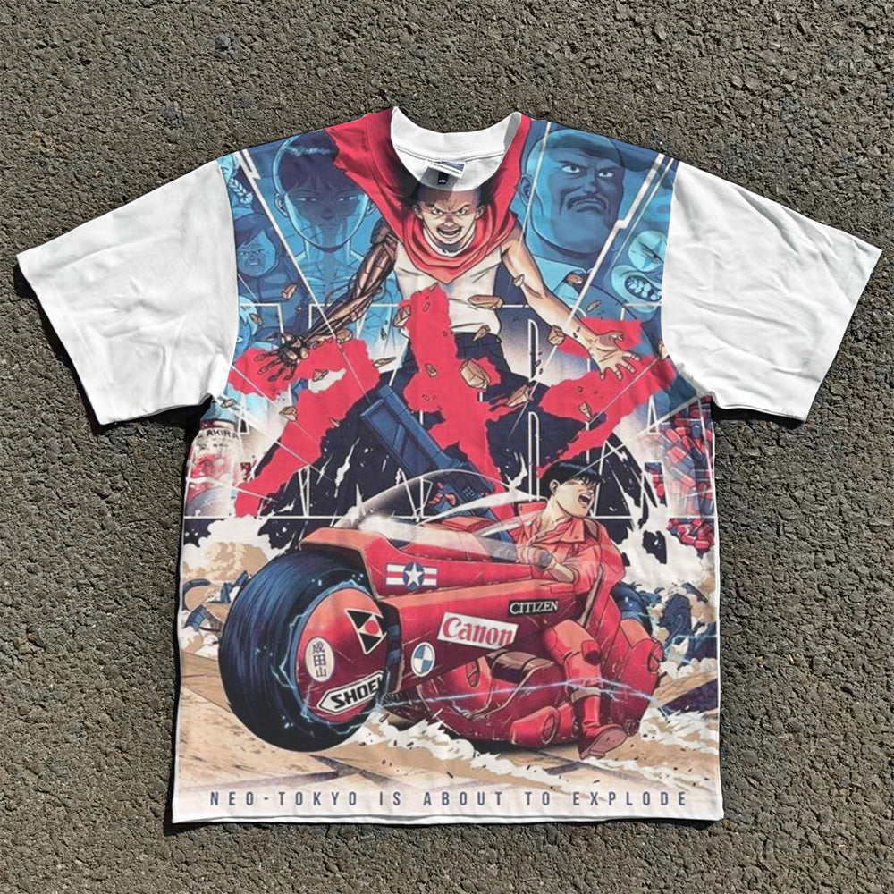 Akira Neo Tokyo Explode All Over Print