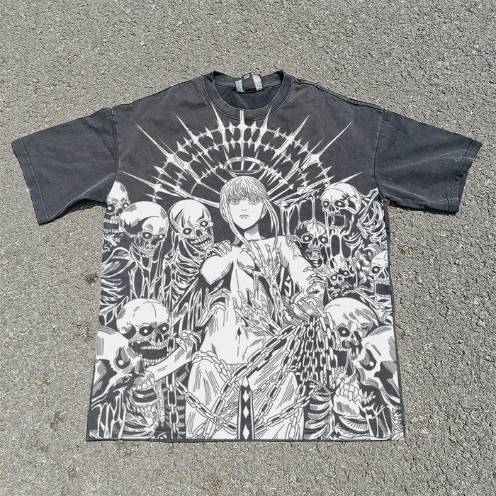 Halo Skeleton Chains All Over Print