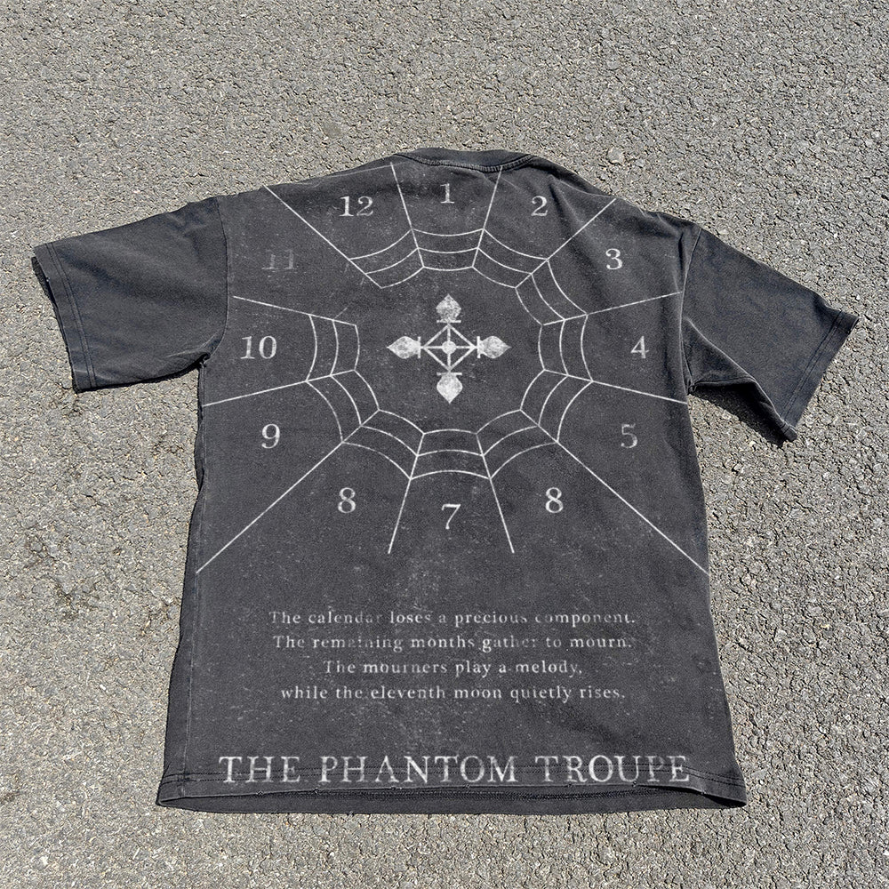 Phantom Troupe spider web back