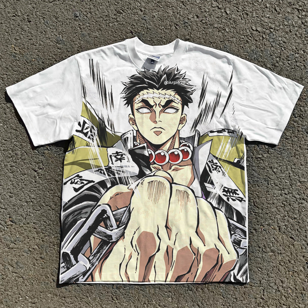 Gyomei Himejima Stone Hashira All Over Print