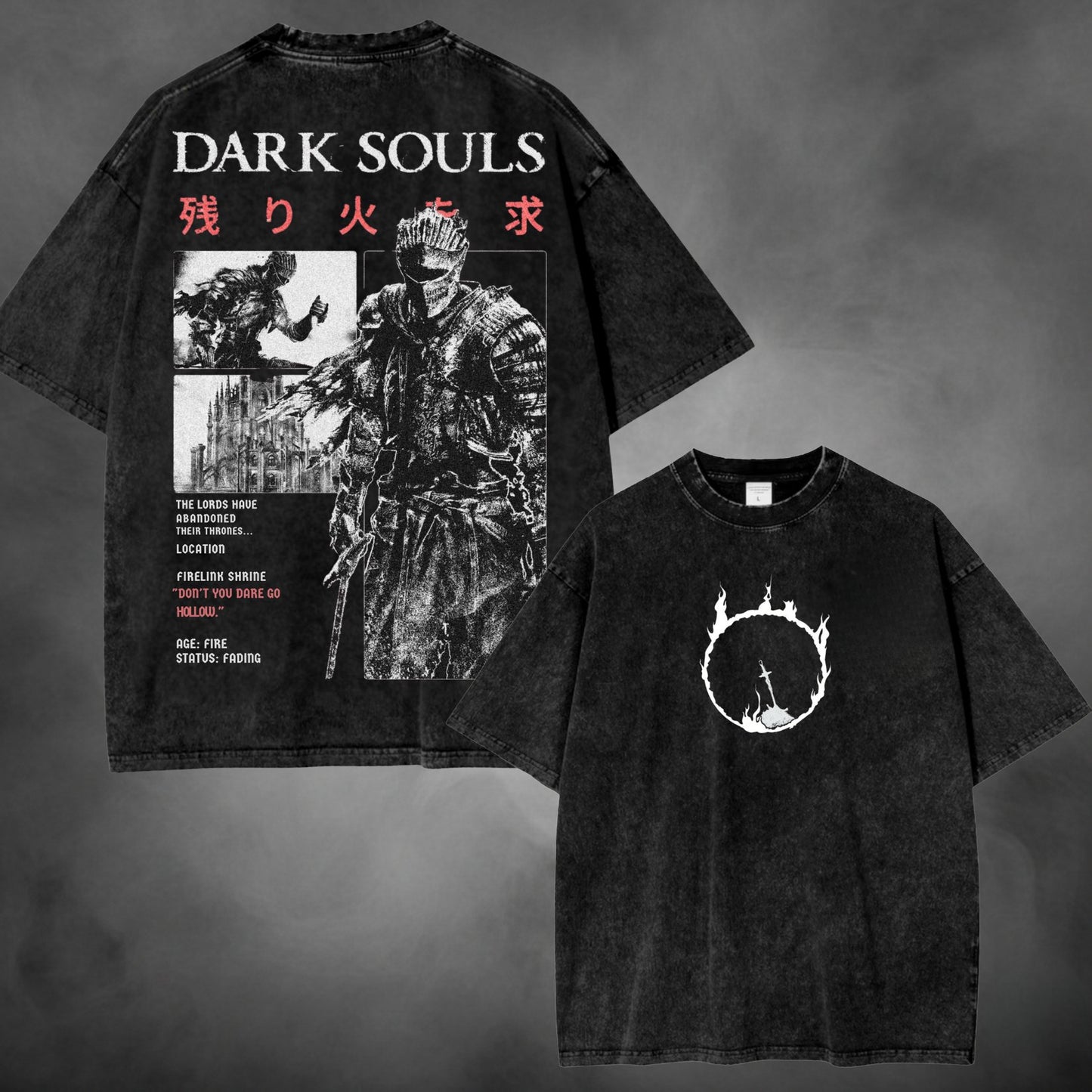 Dark Souls V1 front and back