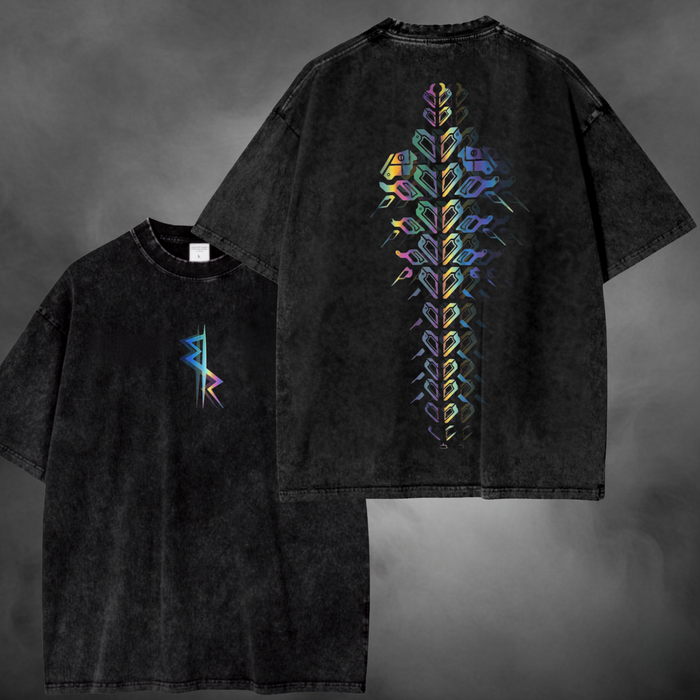 Holographic Tech Feather V1