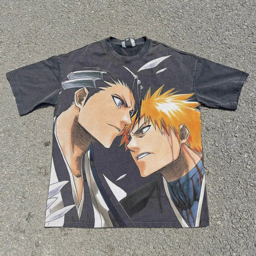Byakuya vs Ichigo Face-Off All Over Print