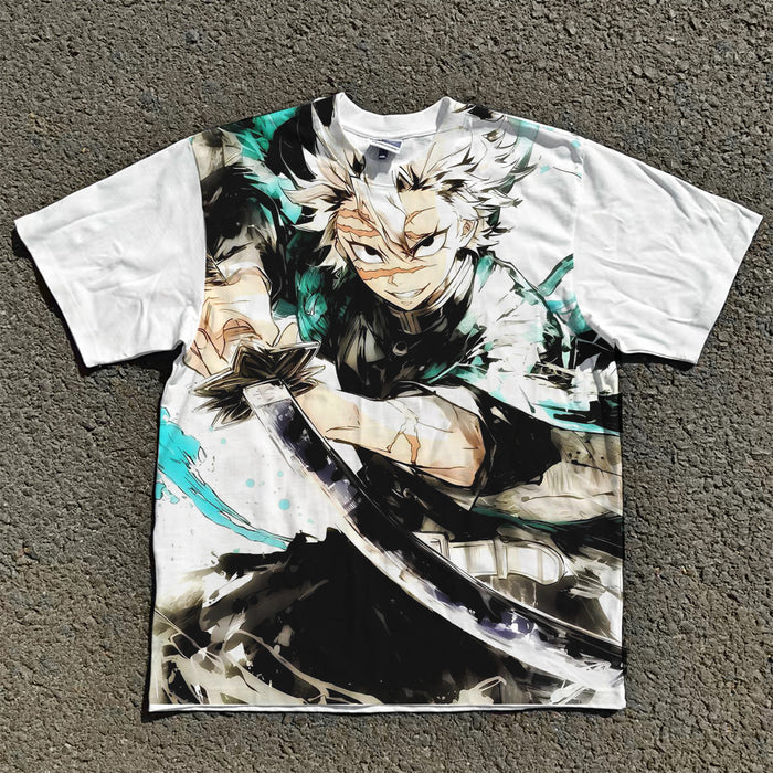 Sanemi Shinazugawa Wind Hashira All Over Print
