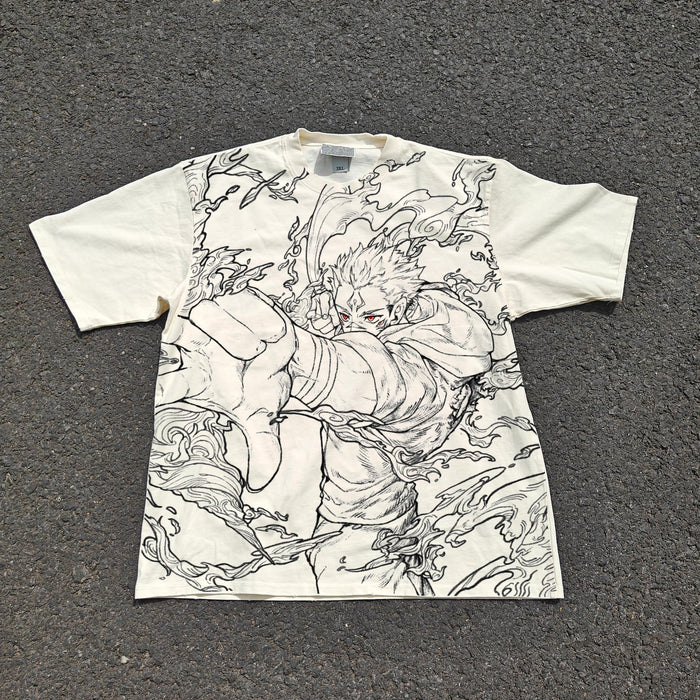 Sukuna Fire Arrow V1 All Over Print Tee